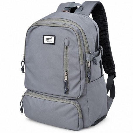 Sac à dos scolaire multi-compartiments gris – SC3361