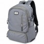 Sac à dos scolaire multi-compartiments gris – SC3361