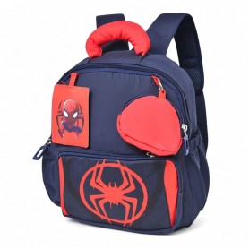 Sac à dos maternelle Spider-Man bleu marine et rouge – SC3381