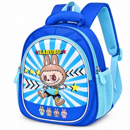 Sac à dos maternelle Labubu bleu – SC3387