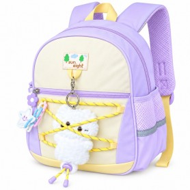 Sac à dos maternelle orthopédique Sun Eight avec peluche – SC3392