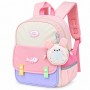 Sac à dos maternelle orthopédique Sun Eight rose – pochette Lapin – SC3393