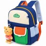 Sac à dos maternelle orthopédique Sun Eight bleu – peluche Chat – SC3400