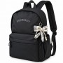 Sac à Dos Noir Fille avec Noeud – SC3405