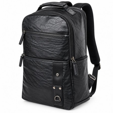 Sac à Dos Noir Cuir Vintage – SC3420