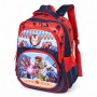 Sac à dos scolaire Premium Iron Man rouge et bleu – SC3428