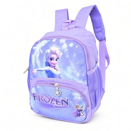 Sac à dos scolaire Premium Frozen Elsa violet – SC3432