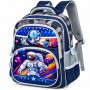 Sac à dos scolaire Premium Astronaute Espace bleu – SC3434