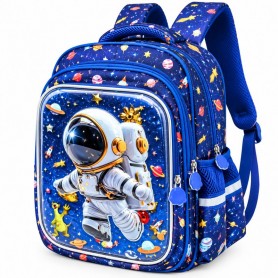 Sac à dos scolaire Premium Astronaute bleu – SC3437