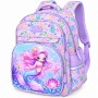 Sac à dos scolaire Premium Sirène violet – SC3439