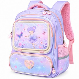 Sac à dos scolaire primaire orthopédique Danseuse violet – SC3441