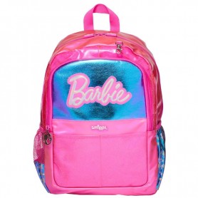 Sac à dos Barbie Smiggle rose métallisé pour fille – SC3460