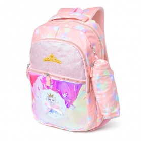Sac à dos fille Princesse des Neiges avec trousse – SC3464
