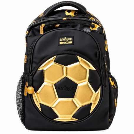 Sac à dos Smiggle Football Noir et Gold – SC3467