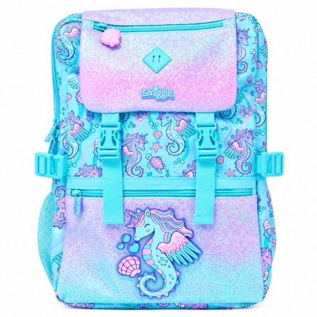 Sac à dos Smiggle Hippocorne Pailleté Bleu à Rabat – SC3483