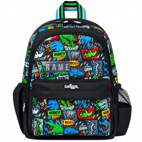 Sac à dos Smiggle Dinosaure T-Rex Noir Multicolore – SC3488