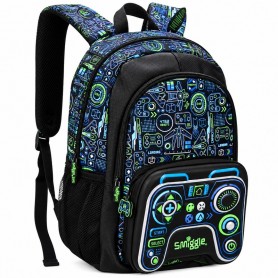 Sac à dos Smiggle Gaming Manette Noir et Vert – SC3490