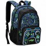 Sac à dos Smiggle Gaming Manette Noir et Vert – SC3490