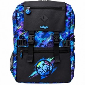 Sac à dos Smiggle Football Galaxy Bleu et Noir à Rabat – SC3494