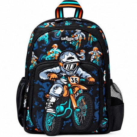 Sac à dos Smiggle Motocross Moto Noir – SC3495