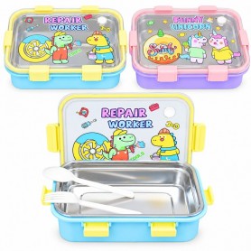 Lunch Box isotherme enfant à motifs avec couverts – GDE574