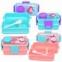 Lunch Box enfant double étage Sirène et Chat – GDE579