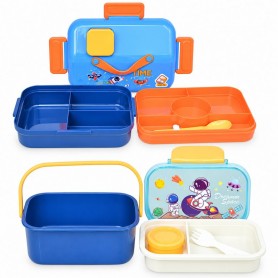 Lunch Box enfant double compartiment avec accessoires – GDE588