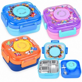 Lunch Box isotherme enfant 3 compartiments avec récipient – GDE590