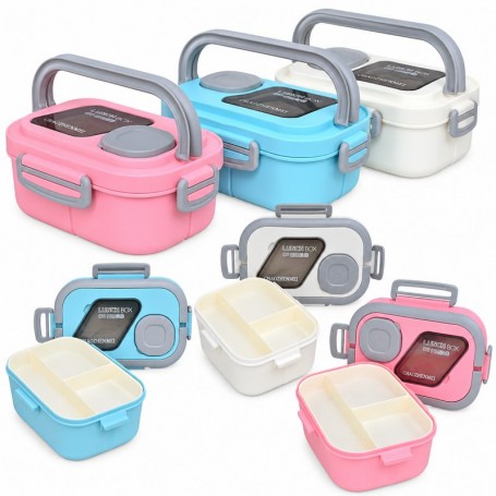 Lunch Box avec poignée et compartiments – GDE592