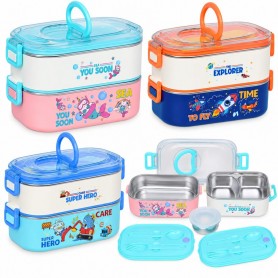 Lunch Box isotherme enfant double étage – GDE593