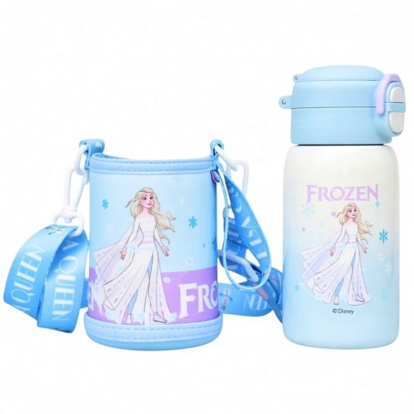 Gourde isotherme Frozen avec housse et bandoulière – GDE602