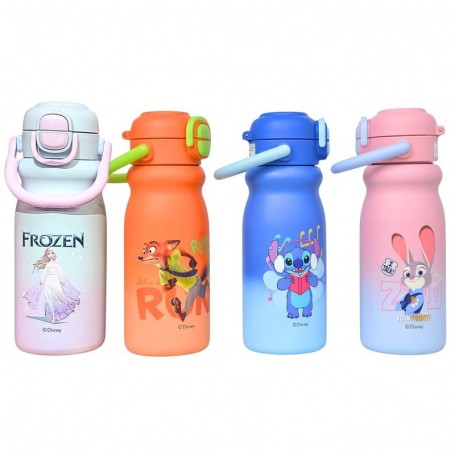 Gourde isotherme enfant Disney Frozen – Zootopie et Stitch – GDE603