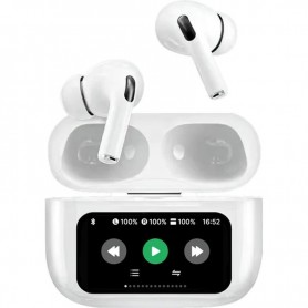 WiWU T22 Bluetooth 6.0 – Écouteurs Sans Fil - Boitier avec affichage intégré