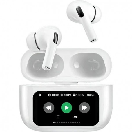 WiWU T22 Bluetooth 6.0 – Écouteurs Sans Fil - Boitier avec affichage intégré