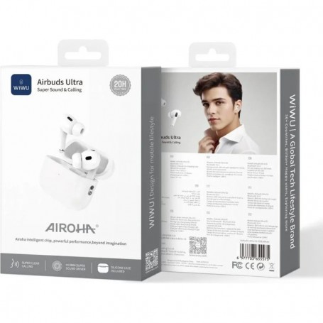 WiWU Airbuds Ultra G5 Bluetooth – Chipset Airoha haute performance