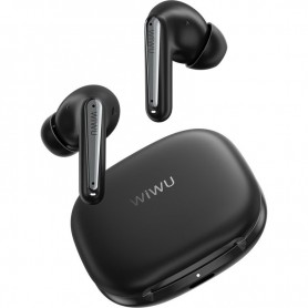 WiWU T37 ENC Plus – Bluetooth 6.0 – Blanc ou Noir