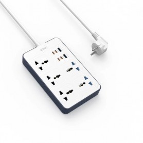 Multiprise WiWU 11-en-1 GaN 20W USB-C Wi-S006