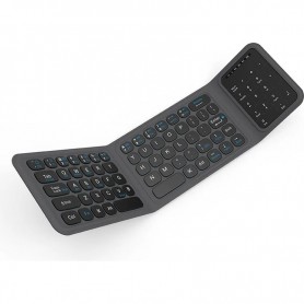 WiWU FMK05 – Clavier Bluetooth Pliable Sans Fil avec Support Intégré