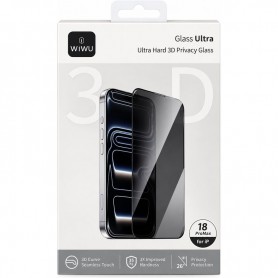 Verre blindé WiWU GT030 3D Anti-Reflet – iPhone 18 Pro Max