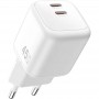 Chargeur rapide WiWU Cube 45W PD – 2 ports USB-C – Wi-G025