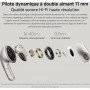 Xiaomi Buds 5 – Écouteurs Bluetooth sans fil – réduction bruit ANC