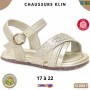 Sandales bébé fille Klin Collection – Doré champagne – 17 à 22 – ENF818