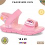 Sandales fille Klin Ludico – Rose Arc-en-ciel – 18 à 29 – ENF827