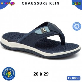 Tongs anatomiques garcon Klin – Bleu – 20 à 29 – ENF855