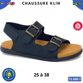 Sandales anatomiques enfant Klin à deux boucles – 25 à 38 – ENF863