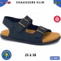 Sandales anatomiques enfant Klin à deux boucles – 25 à 38 – ENF863