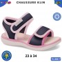 Sandales sport fille Klin à scratch – 23 à 34 – ENF870
