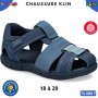 Sandales anatomiques KLIN garcon – Bleu marine – 18 à 29 – ENF886