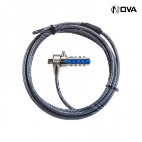 Câble antivol pour ordinateur portable