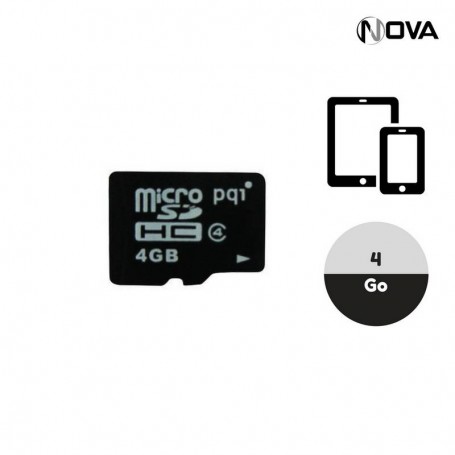 Carte micro SD RSCAR 4 GB avec adaptateur KEY44